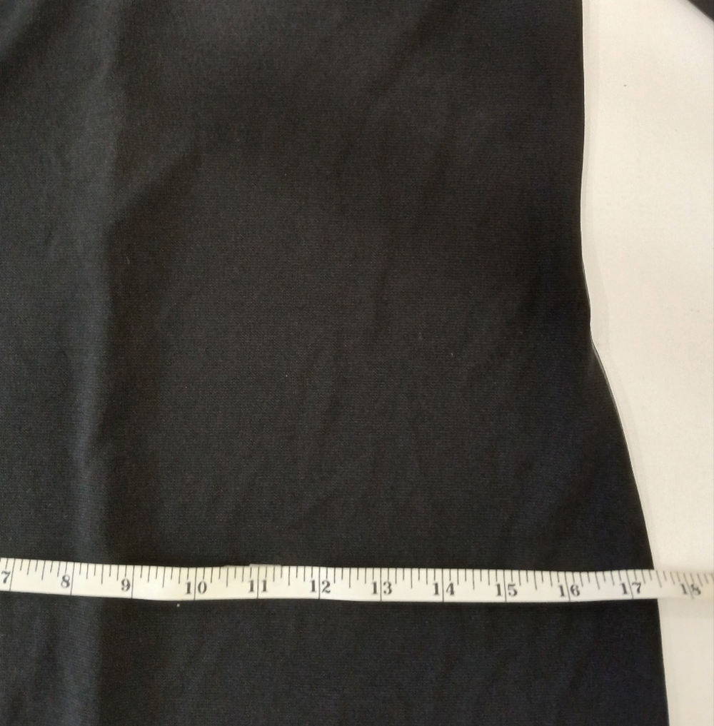 LAUNDRY BLK Jersey Knit Collared Bodycon Dress Sz 8 EUC - Picture 11 of 16